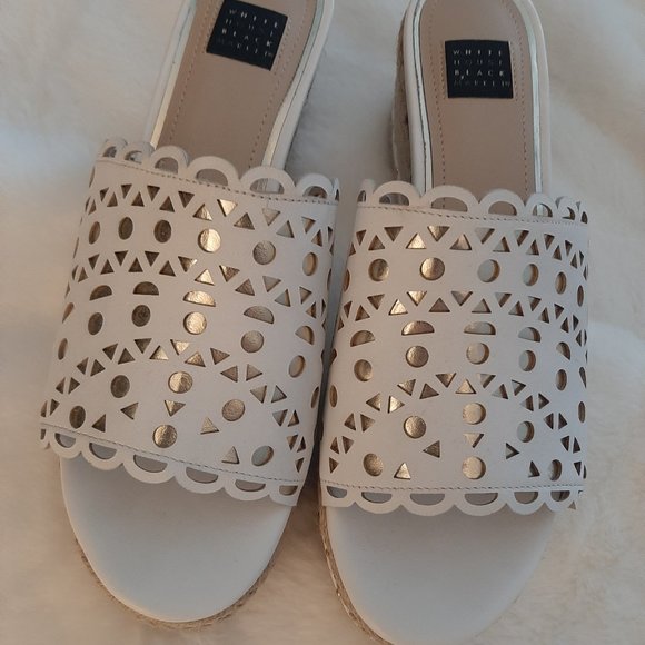 WHBM Wedge Sandals - Picture 7 of 8